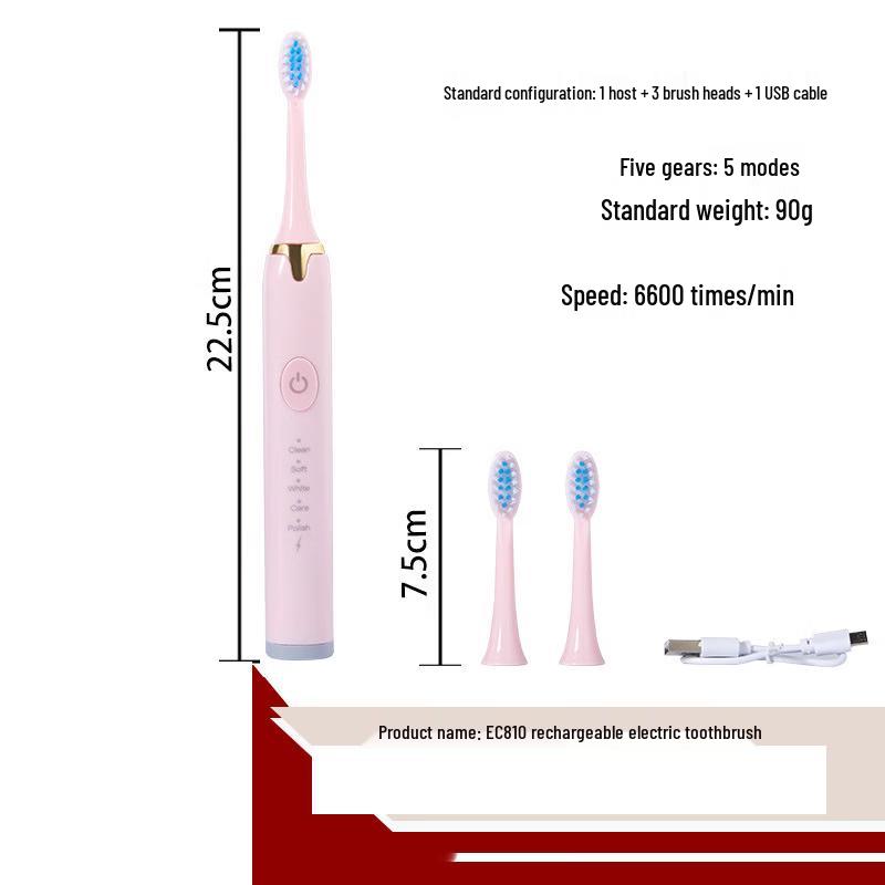 LISM Rechargeable Sonic Electric Toothbrush