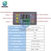 Intelligent Thermostat Temperature Control 1 Way 10A Relay -60~500 Degree K Type M6 Thermocouple Sensor DC 5V 12V 24V AC 220V