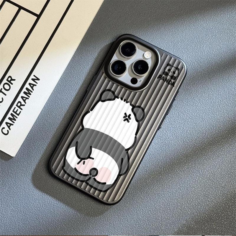 

Гофрированный Злой Панда для Чехла для Телефона Apple 16Promax для IPhone15 Противоударный 13pro Мягкий 14 For Apple 6G/6S