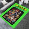 Zombies, Dress, Up Office Carpet Soft Polyester Entrance Carpet Washable Non slip Machine Washable I