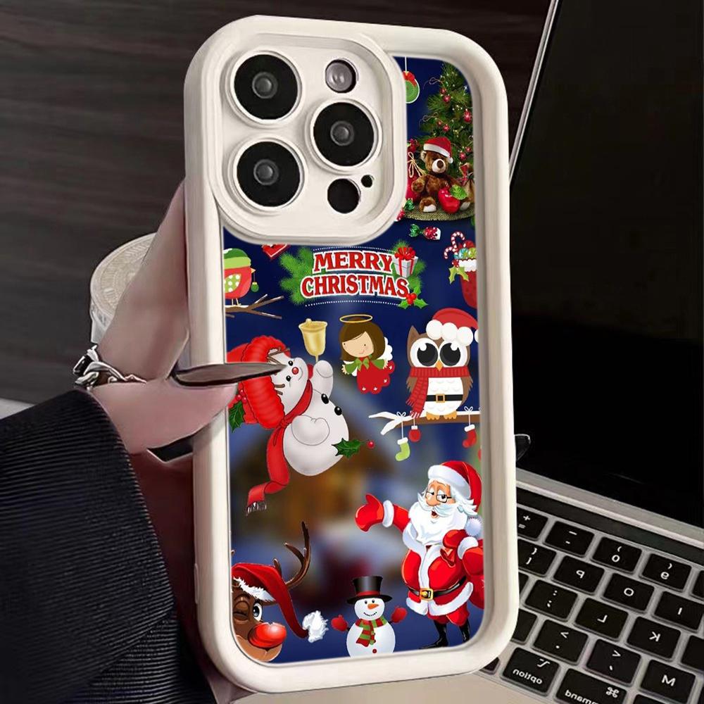 Husă moale Sky Eye Ladder pentru Xiaomi 14T Redmi 13c 14c Note 12 13 Pro Toate modelele Xiaomi Redmi Huse pentru telefon NY38 Anul Nou Crăciun fericit Pom de Crăciun