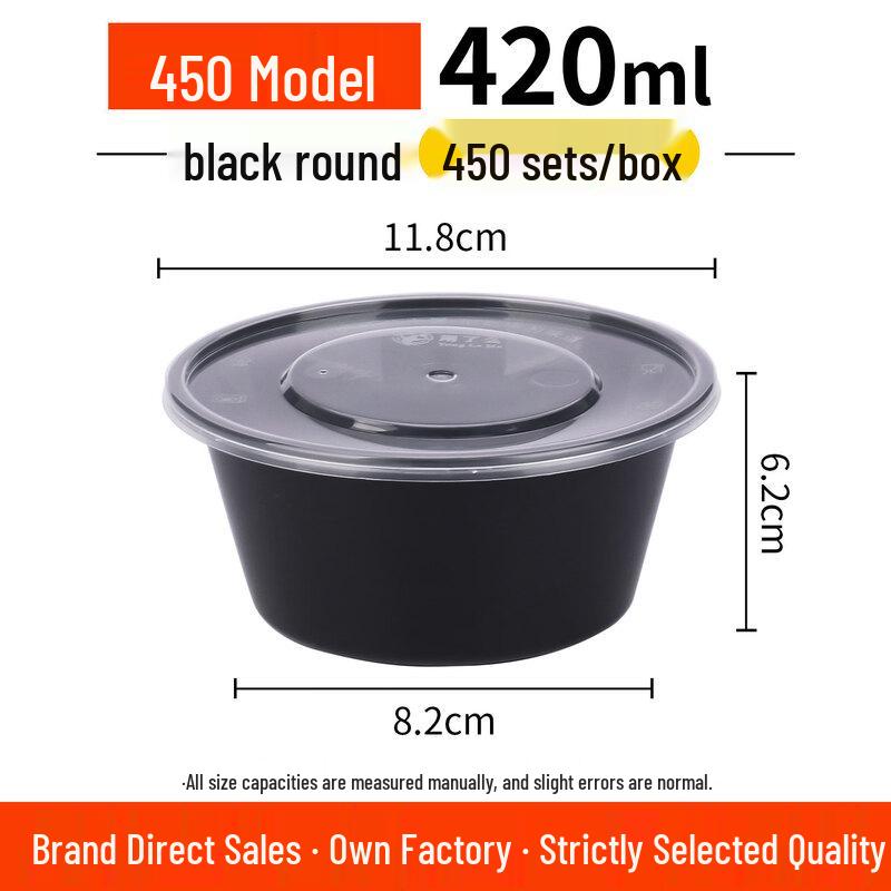 

Food-Grade Disposable Rice Bowl with Lid