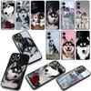 Phone Cover for Samsung Galaxy A07 A13 A12 A14 A23 A42 A50 A51 A52 A53 A70 A71 A72 A21S A04 Note 20 9 8 10 Case Husky Dog Casing