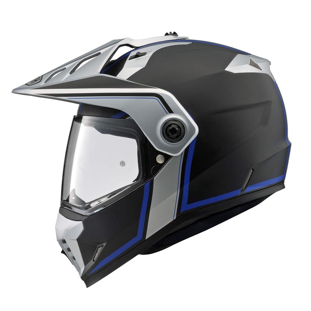 Yamaha Motor Motorcycle Helmet ZENITH Graphic Model Size M Co., Ltd. (Yamaha) Off-Road YX-6 GF-02 Blue, (57-58cm), 90791-1788M