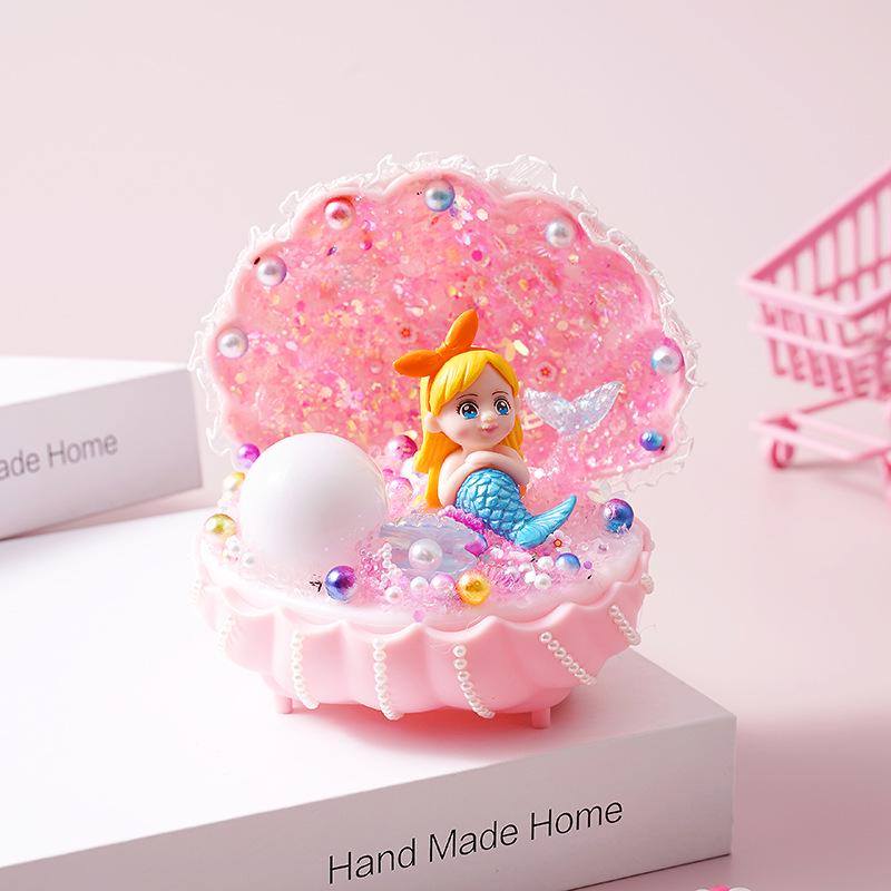 DIY Mermaid Night Light Kit - Luminous Craft for Kids, Perfect Birthday Gift for Girls