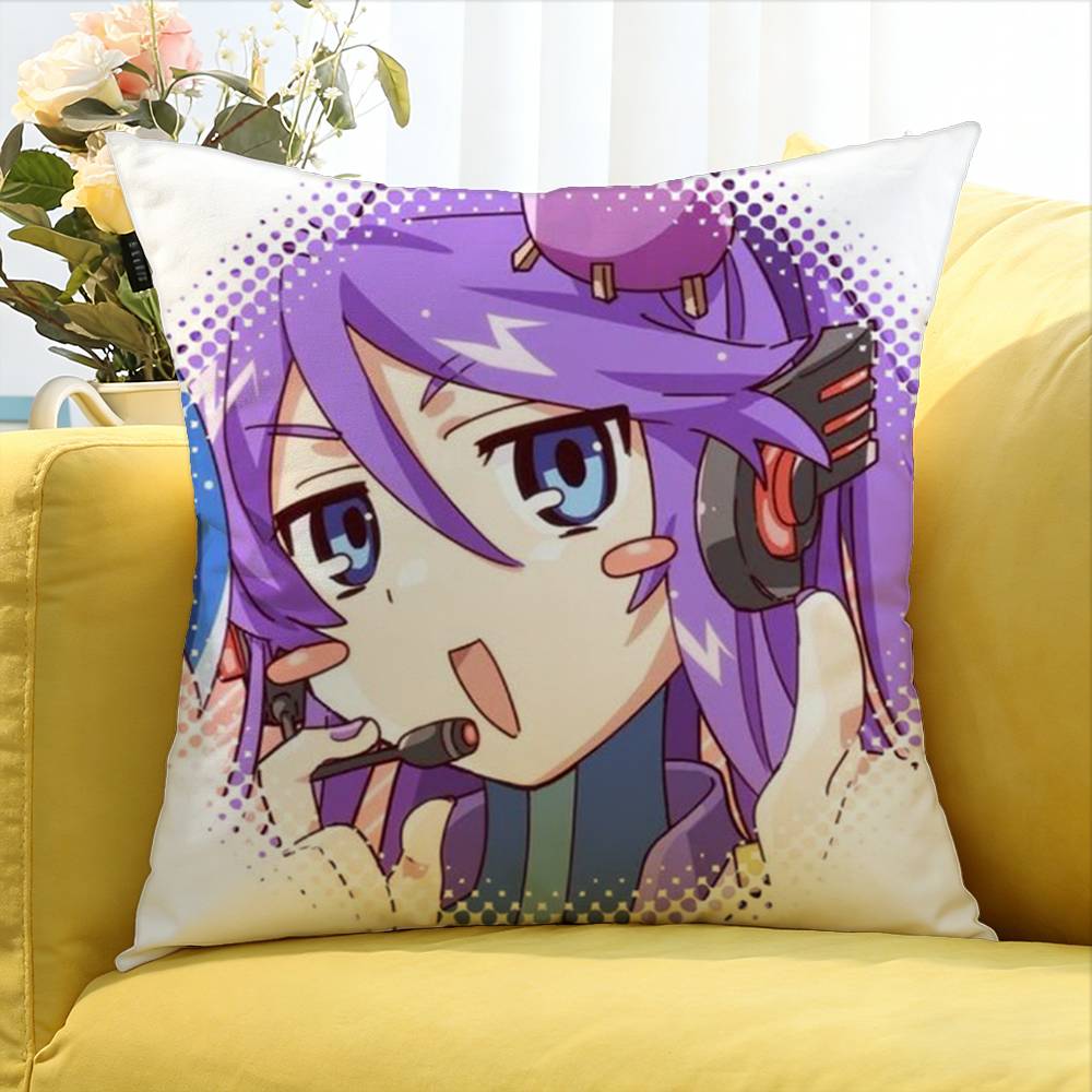 Cute KKamui Gakupo World Various Sizes Square Pillow Case For Car Home Bedchamber Decor