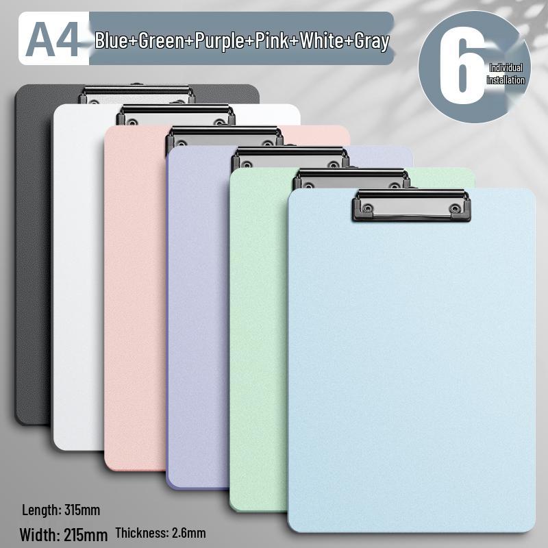 Exam Writing Board: A4 Clipboard Pad for School Tests