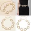 Adjustable Length Waist Chain Multilayer Metal Waist Chain Blings Body Chain Fashion Accessory