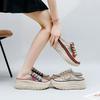 Thick Soled Women's Sports Shoes New Leather Low Top Retro Sports Shoes Fashionable Lace Up British Style Casual Shoes