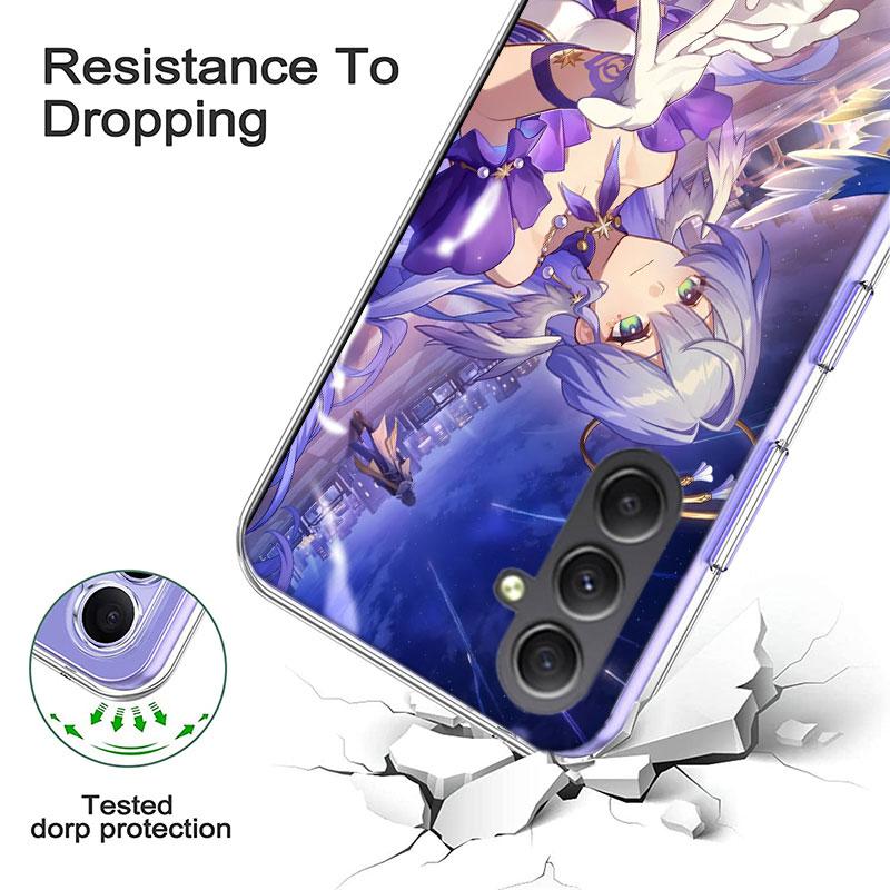 Star Rail Robin Phone Case for Samsung A17 A37 A57 A07 A16 A26 A36 A56 A06 A02S A12 A22 A32 A52S A04S A14 A24 A34 A54 A03 A13 A3