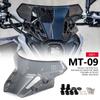 Windscreen Windshield Wind Deflector Shield Screen Visor Glass with Screws For Yamaha MT-09 MT09 MT 09 SP V3 2021 2022 2023