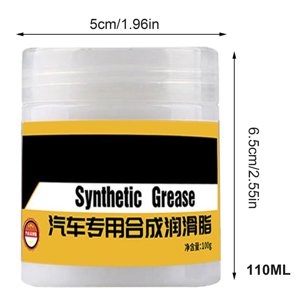 Car Door Grease Synthetic Lithium Grease Garage Door Lubricant 110ML Mechanical Maintenance Gear Oil Synthetic Grease For Hinge