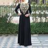 2026 Spring Ethnic Style Long Dress Casual European American Middle Eastern Inspired Print