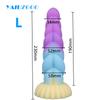 Silicone Soft Luminous Dildo Anal Toys for Women Men Masturbator Glowing Butt Plug Big Dildos with Suction Cup Adult Sex Toy