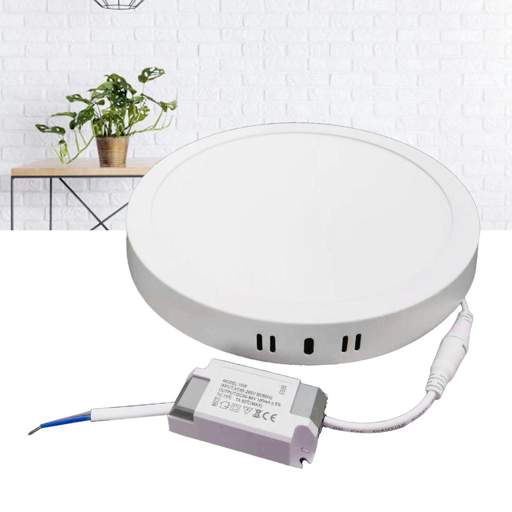 Ceiling Light 8.3 Inch 6500K Round Flat Panel Slim Energy Efficient Ceiling Light Fixture for Bedroom Kitchen Hallway