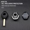 Fashion Tpu Auto Key Fob Cover Case Housing Fit For Bmw Ews X3 X5 Z3 Z4 1 3 5 7 Series E38 E39 E46 3 Buttons Protected Remote Bag Auto Accessories