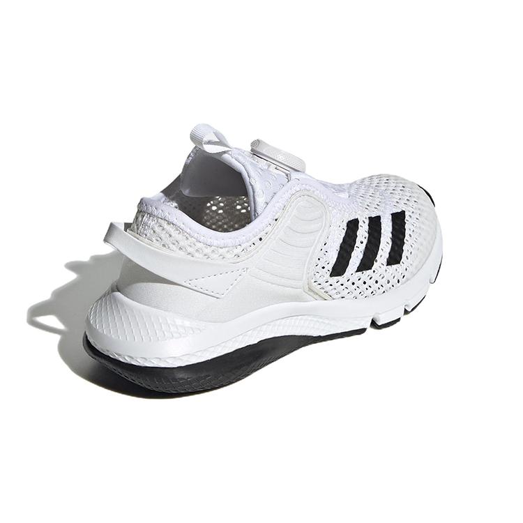 adidas Activefle Boa K Fabric Comfortable Abrasion Resistant Low Top Kids' Running Shoes White Kids' GZ3360