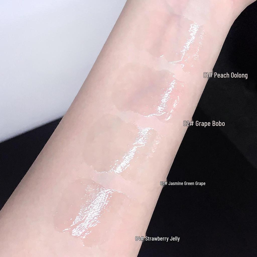 SHAQINUO Strahlendes Frucht-Extrakt Lippenöl-Kapseln: Feuchtigkeitsspendender & Hydratisierender Gloss für rissige Lippen