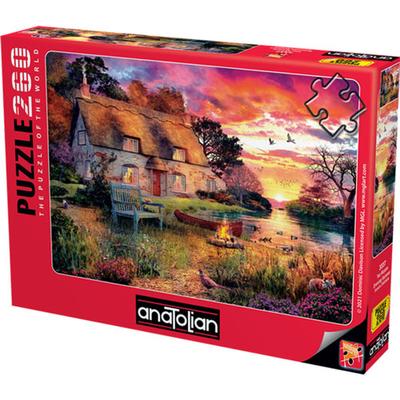 Anatolian Das Puzzle der Welt 260 Teile (Abend Sommer)