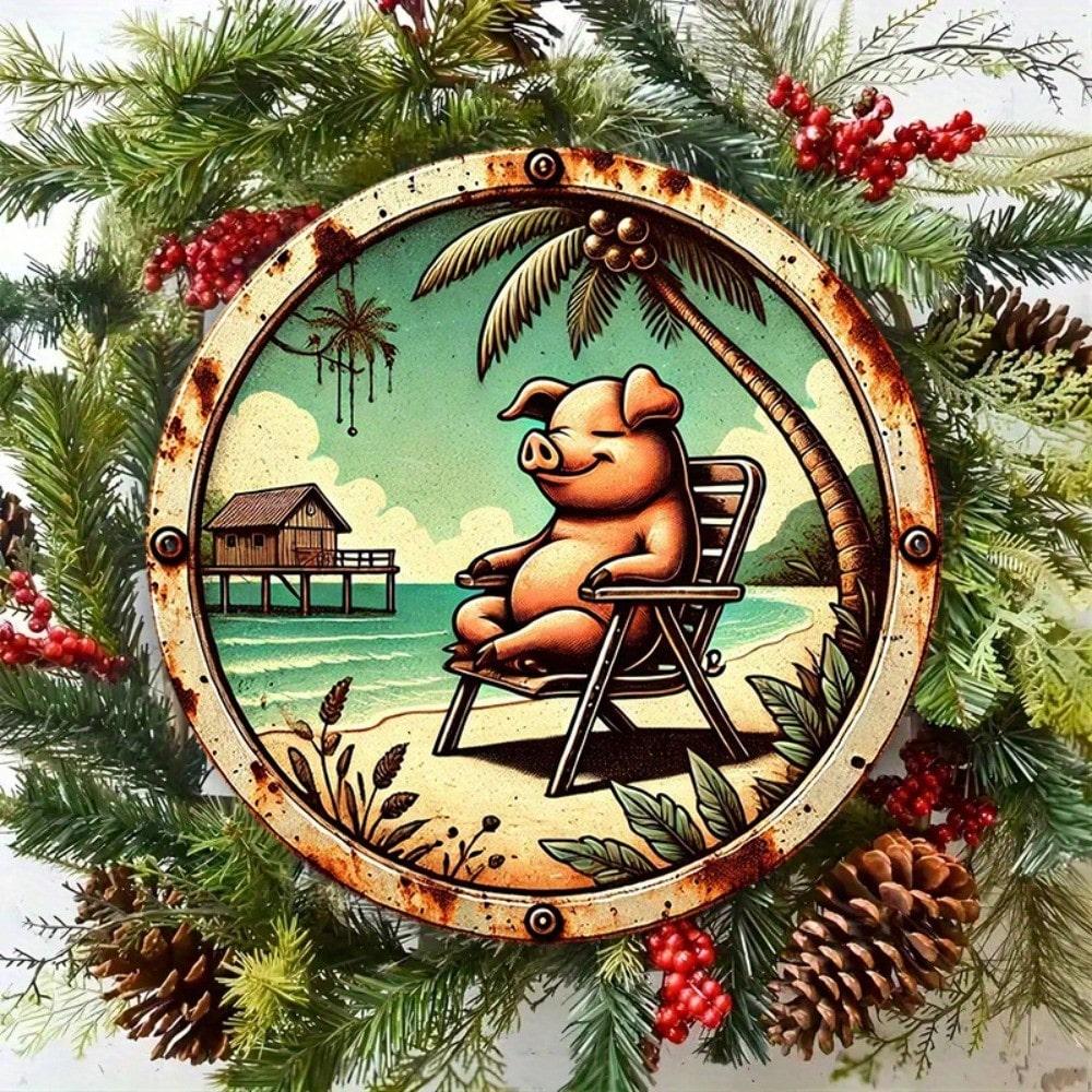 

Vintage Metal Sign, 2D Flat Tin Sign for Wall Art Home Pub Garage Decor Retro Metal Plaque, Iron Wall Art Decorative Hanging Sign Bar Man Cave Gift