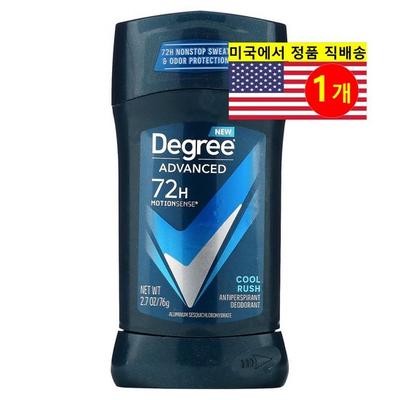 Dezodorant Degree 72 Godziny Działania Motion Sense Antyperspirant Zapach Cool Rush, 1 szt., 76g