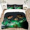 3pcs Green Lantern Cover Set,Soft Comfortable Duvet Cover,Guest Room (1*Duvet Cover + 2*Pillowcases, Without Core) yy251024173