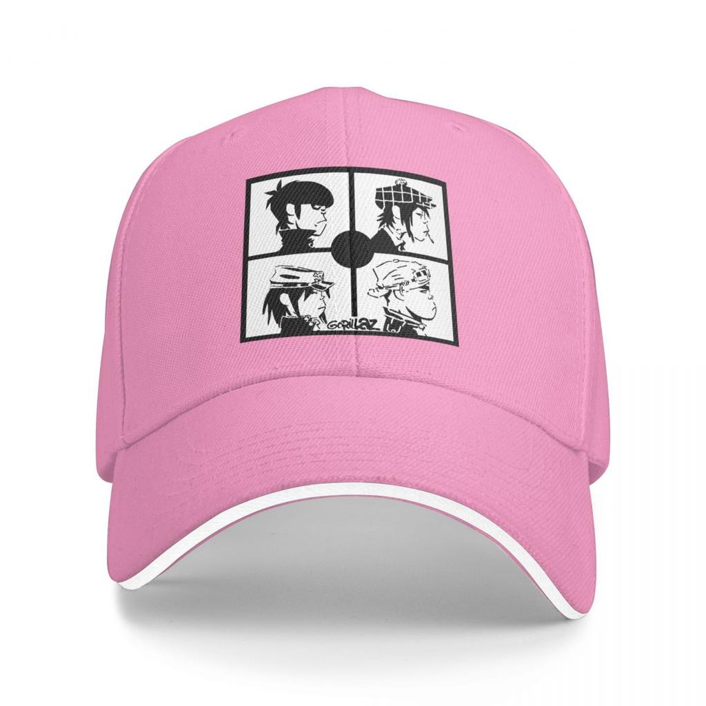 Gorillaz Punk Rock Band Șepci de Baseball Snapback Pălării de Baseball Respirabile Casual Caschetă Outdoor Unisex