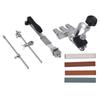 Vbestlife RH 006 Knife Sharpening Kit, Professional Knife Sharpener with Specially Shaped Spring, High Vertical Bar, Fixed Angle Kitchen Tool