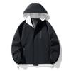 Spring Men's Windproof Waterproof Jackets Outdoor Loose Casual Couple Outwear Male Japan Style Hooded Zippers Jacket