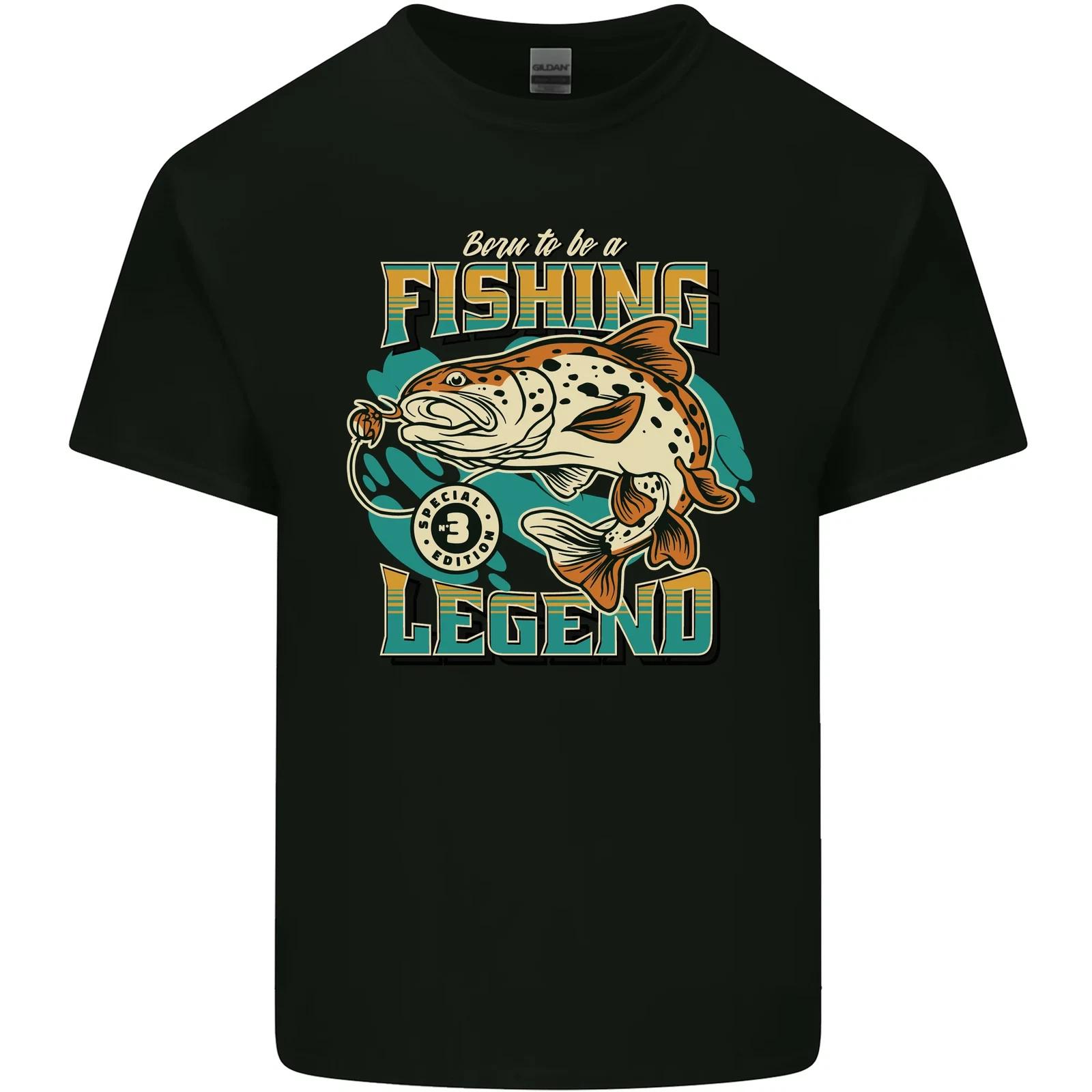 Fishing Legend Funny Fisherman Kids T-Shirt Childrens 3XL