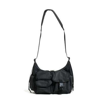 [BCL] Multi-Pocket Shoulder Bag Small (Black) - BCL-85-BLK2