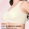 Soutien-gorge de sport fin sans coutures grande taille à coques en gel pour femmes Réducteur Lifting Anti-affaissement Lingerie pour forte poitrine