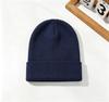 Autumn and Winter Solid Color Versatile Knitted Hat Men's and Women's Fashion Simple Wool Hat Street Trend Cold Hat Pullover Hat