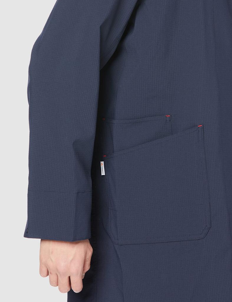 Animaleed Antibacterial and Odor Animal Hospital Sizes AL0007 Navy Doctor's Coat, Jacket, Resistant, Durable, Veterinarian, Medical, Trimmer, Use,