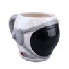 Astronaut Astronaut Ceramic Mug Embossed Planet Milk Cup 3D Helmet Shape Tea Cup Water Cup Coffee