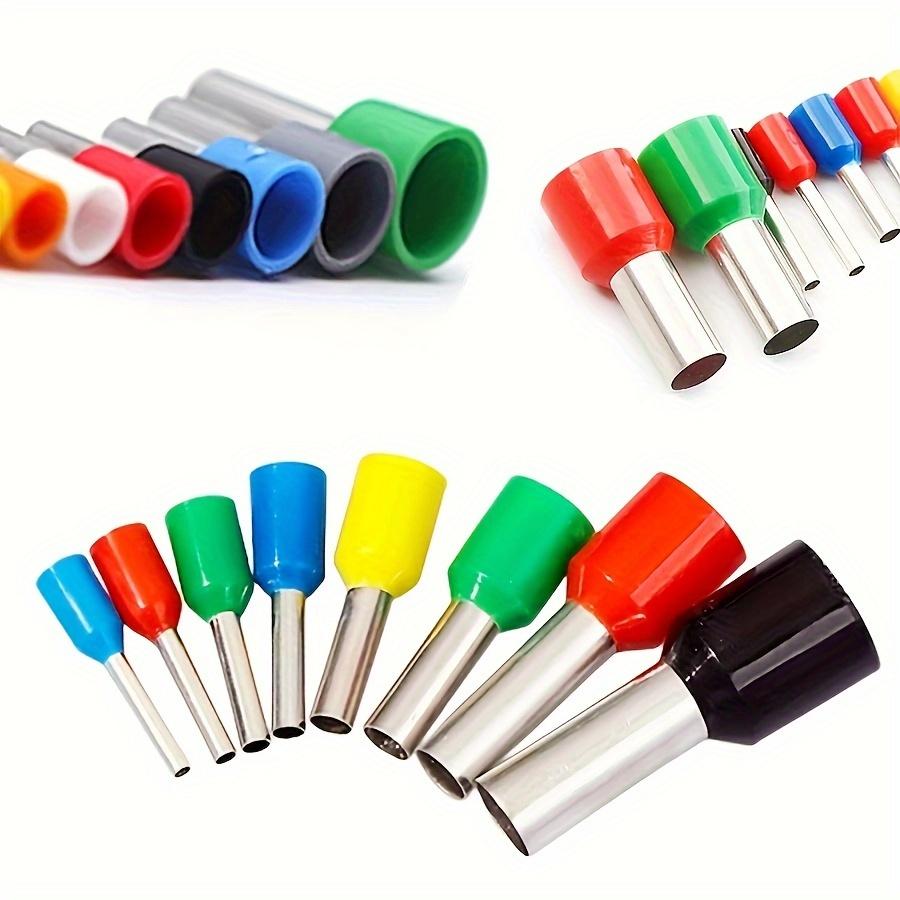 100PCS Electrical Tube Terminals Suit VE Tubular Block Cord End Connectors Cable Wire Connector