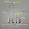 High Pressure Cleaning Needle Nozzle 1/4" Quick Connect Slim Design For Deep Cleaning AC & Car Washer Tanks