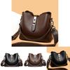 Elegant Pu Bucket Bag For Women With Vintage Charm And Spacious Design Ideal For Daily Use