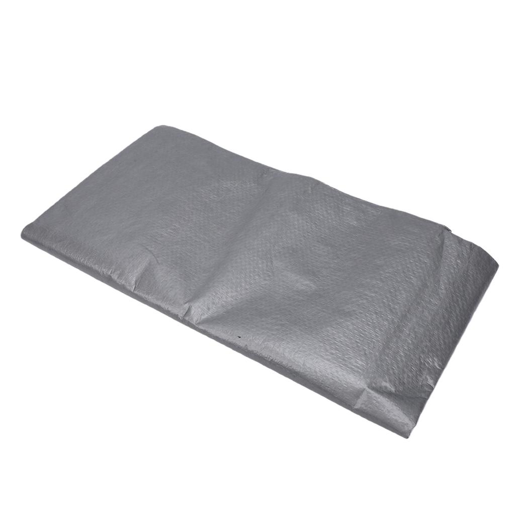 2x3meter Silver Water Proof Heavy Duty Tarp Ultra Violet Resistance Tarpaulin With Reinforced Buttonholes for Outdoor