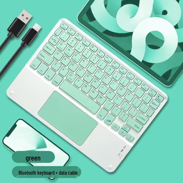 Universal Wireless Bluetooth Touch Keyboard for iPads, Tablets, and Phones