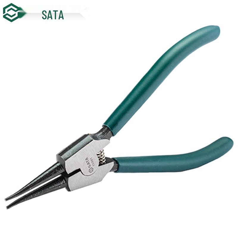 SATA German Style Curved Jaw Snap Ring Pliers