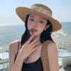 Summer Straw Hat For Women With Wide Brim Sunshade And Adjustable Fit For Beach Vacation