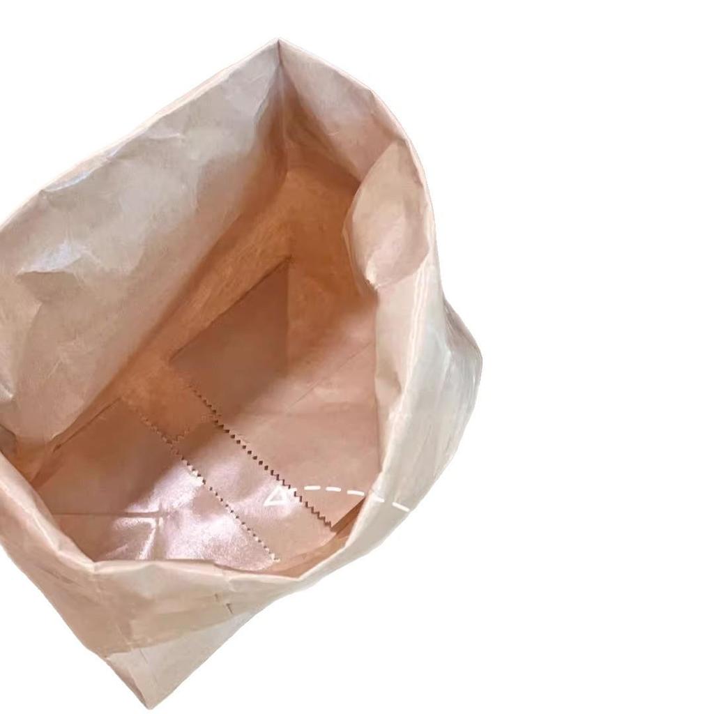 Neukundenangebot: Kraftpapiertüte, Xiaohongshu-Stil Desktop-Aufbewahrungslösung.