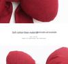 Car Headrest Bowknot Neck Support Pillow - Cervical Seat Cushion Pair
