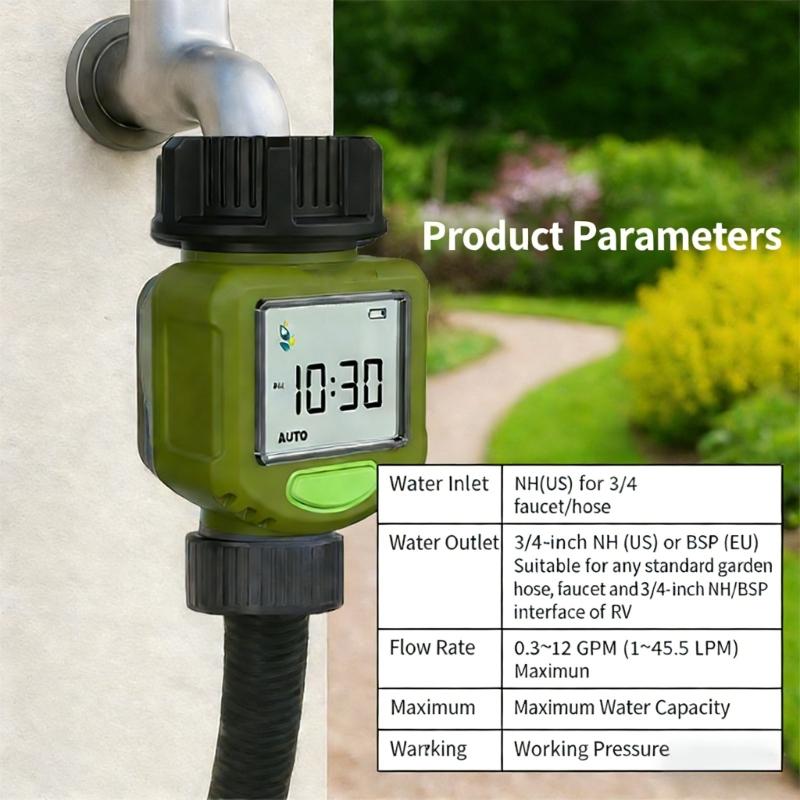 Automatic Water Timer Intelligent Irrigation Watering System Sprinkler Timer Garden Programmer Equipment