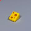 MOC Bricks Cheese Brick 1x1 Printed Part Food Cake Dessert Educatinal Plastic Assembled Part Figures Toys