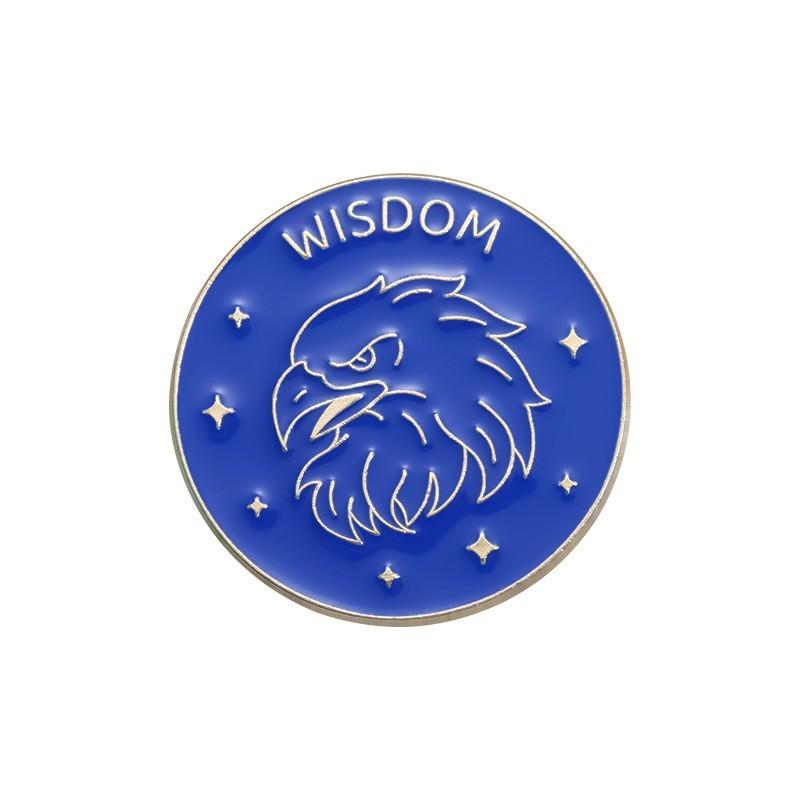 Unique Colorful And Cartoon Character Badge Set For Magical Academy Fans Brooches Stylish