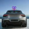 USB Charging 3D Car Wind Up Key Rotating Electric Rotating Spring Key Car Roof Decor  Car