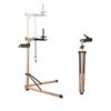 VEVOR Bike Repair Stand, Max. 110 Lb Heavy-duty Bicycle Work Stand with 40.3-59.4 In Adjustable Height & Large Tool Tray