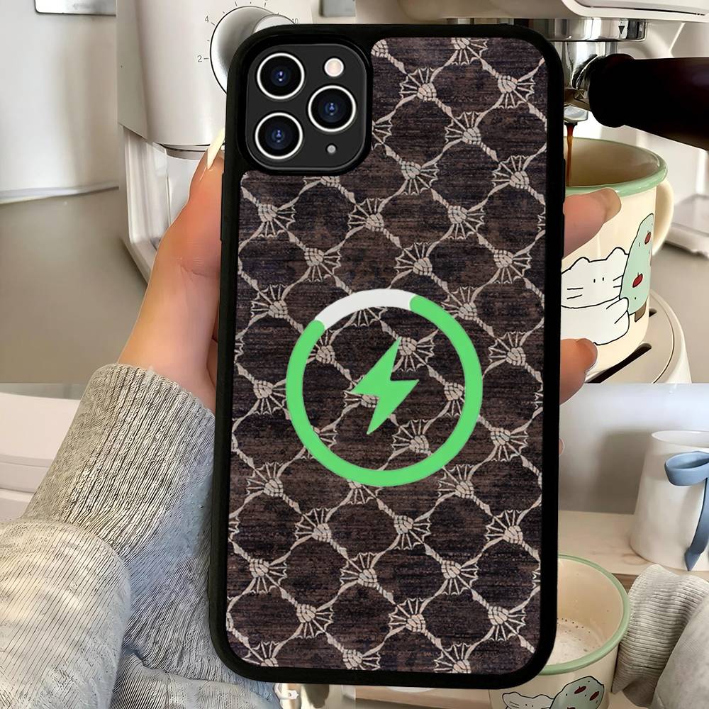 J-Joops Logo Magnetic Wireless Phone Case For IPhone 17 16 15 14 Plus 13 12 11 Pro Max